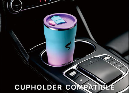 SIMPLE DRINK 30 oz Insulated Tumbler with Straw and Lid, Mermaid Dream