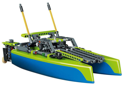 LEGO Technic Catamaran 42105 Model Sailboat Building Kit (404 Pieces)