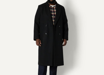 Amazon Essentials Men's Relaxed-Fit Long-Sleeve Flannel Shirt, Dark Burgundy Black Check Plaid, X-Large