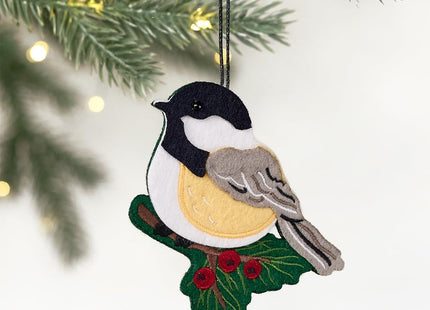 Lovepop Winter Chickadee Christmas & Birthday Card with Notecard & Envelope