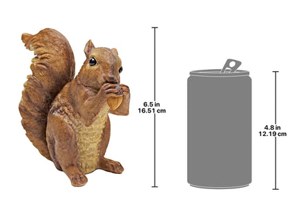 Design Toscano Woodland Squirrel Statue: Chomper