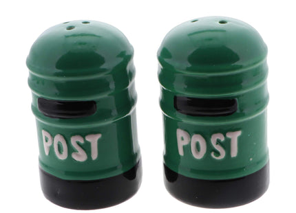 Servette Home Lighthouse Novelty Salt and Pepper Shaker Set with Stand Kitchen Collection Décor - Lighthouse Scene Stand
