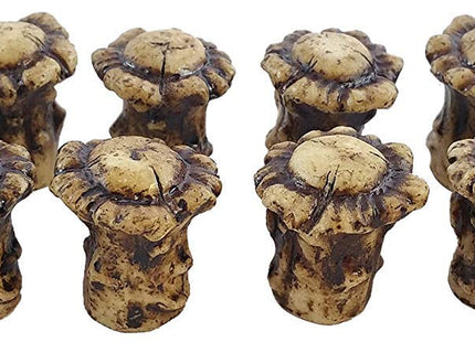 Pine Ridge Antler Decor 12 Pack Drawer Knobs - Rustic Antler Decor for Cabin & Lodge - Deer Antlers Decor Pulls with Screws - Woodland Deer Antler Room & Kitchen Decor - Dresser & Cabinet Knobs
