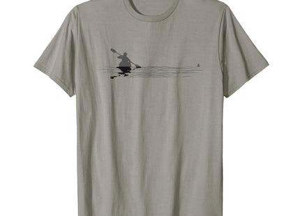Kayaking Graphic Kayak Figure Kayaker Canoe Paddling T-Shirt