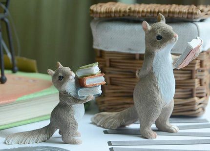 Gemmia Garden Squirrel Figurine- New Life Squirrel