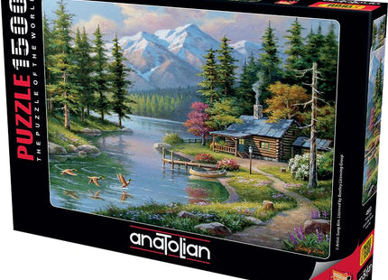 Anatolian Puzzle - Resting Canoe, 1500 Piece Jigsaw Puzzle, Code: 4554, Multicolor