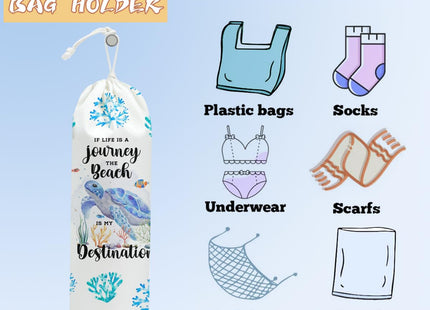 Sea Turtle Plastic Bag Holder, Sea Turtle Gifts for Women Mom Grandma