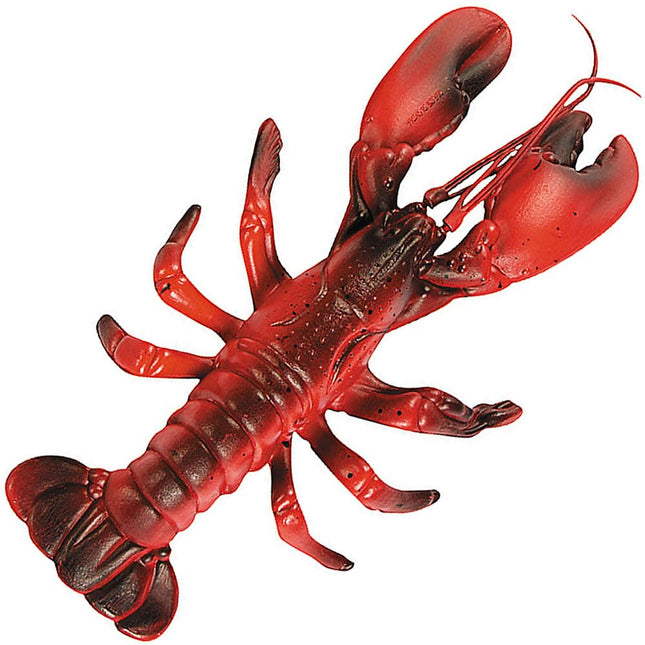 Fun Express Plastic Lobster Luau and Seaside Party Decor Accents - Red (1 Piece)