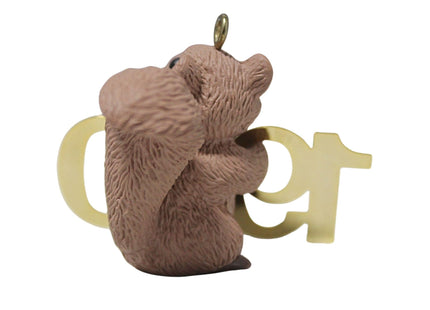 Hallmark Ornament 1990 Fabulous Decade Features a Squirrel