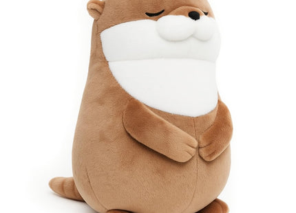 WEIGEDU Sleeping Otter Stuffed Animals Plush Toys, 12 inches