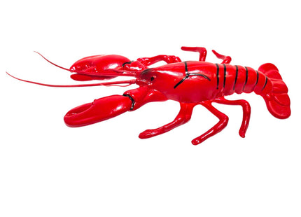 Realistic Red Lobster Decoration 11 Inch (1 Pack) Artificial Plastic