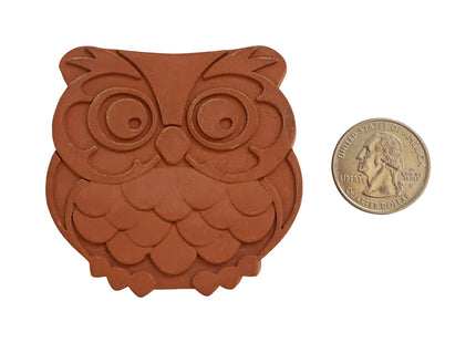 Fox Run Terracotta Brown Sugar Keeper and Saver, Set of 2 Owl Sugar Savers
