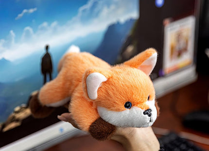 Wgxzyq 7.8inch Fox Stuffed Animal, Fox Plush Toy, Birthday Xmas Gift for Kids (Fox)