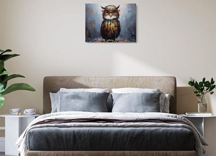 TBT Owl Decor Wall Decor Owl Gifts Canvas Wall Art Owls Animal Lovers Gifts