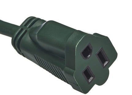 Amazon Basics 50-Foot 3-Prong Indoor/Outdoor Extension Cord, Heavy-Duty, 13 Amps, 1625 Watts, 125 VAC, Green