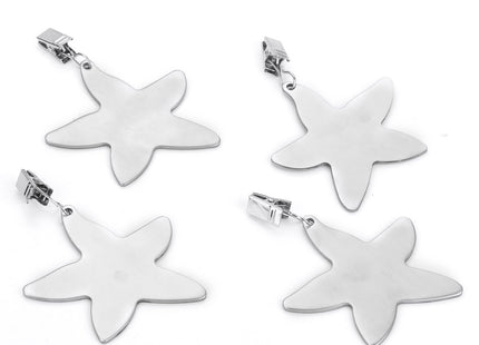 TEKEFT Set of 8 Stainless Steel Starfish Shaped Table Cover Tablecloth Weights