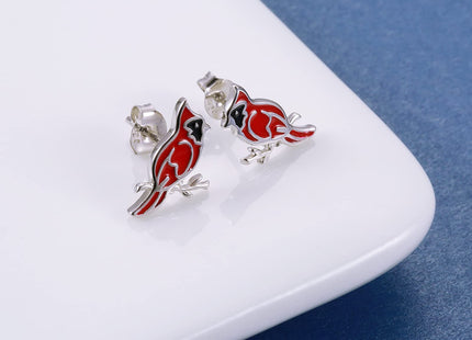 MANBU Sterling Silver Cardinal Jewelry for Women