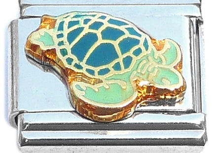 NewCharms Swimming Ocean Sea Turtle Italian Charm