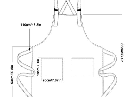 LshyMn Lobster Apron for Home Kitchen Cooking Chef Apron 33.4x27.5 Inches