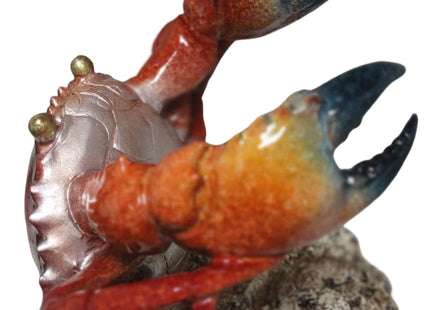 Crab Wine Bottle Holder: Marine Life Inspired Wine Rest Statue for Tabletops and Counters – Unique Home Decor and Ideal Housewarming Gift for Wine Enthusiasts