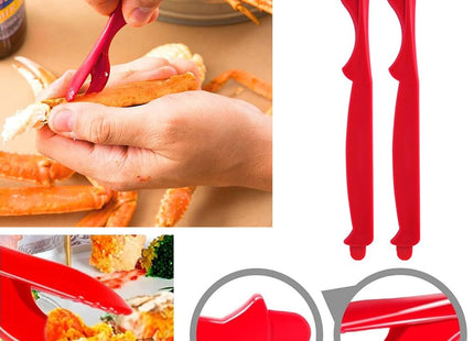 25 PCS Seafood Tools picks Crab Legs Crackers for Crab,Lobster,Prawns,Shellfish Sheller Knife.