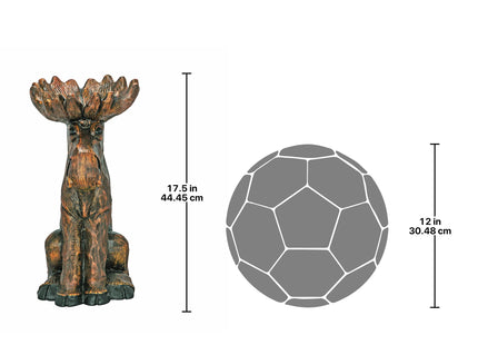 Design Toscano Cabin Fever Moose Garden Statue