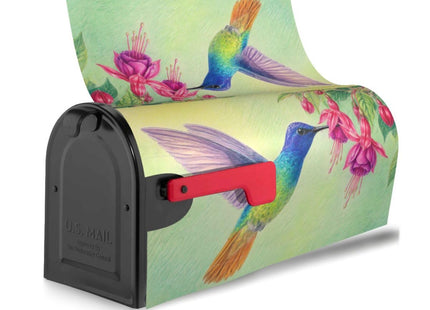 FATTTYCY Hummingbird Bird Mailbox Covers Magnetic