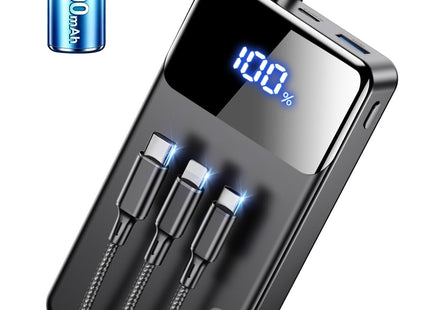 LILIO 60000mAh Portable Charger, 22.5W Fast Charging with 3 in 1 Cable
