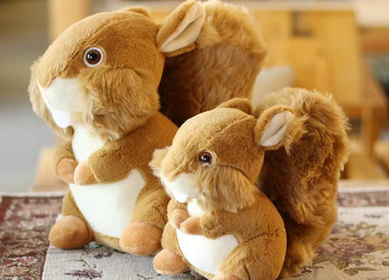 Pgsnhxj Cute Squirrel Stuffed Animal Plushie, 7.8'' Squirrel Plush Toy Christmas Birthday Gifts for Kids