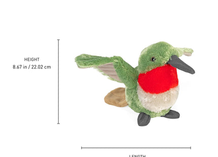 Wild Republic Hummingbird Soft Toy 8" Cuddlekins