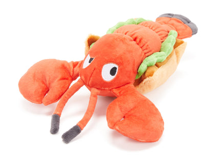 BarkBox Max's Maine Lobster Roll Dog Toy - Large - for Dogs