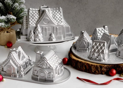 Nordic Ware Gingerbread House Bundt Pan