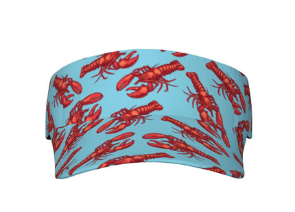 Gianlaima Lobster Funny Golf Sun Visor Hat for Women Men