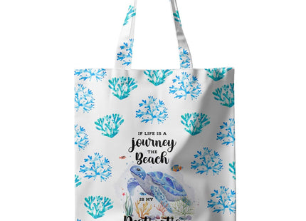 CSHVJ Sea Turtle Tote Bag Turtle Gifts for Women Friend Beach Bag