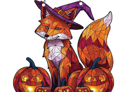 Fox Acrylic Ornaments Suncatcher Gifts for Fox Lovers Halloween Decor