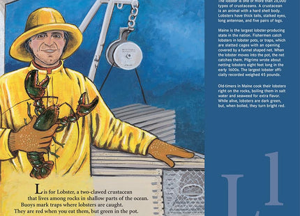 L is for Lobster: A Maine Alphabet (Discover America State by State)
