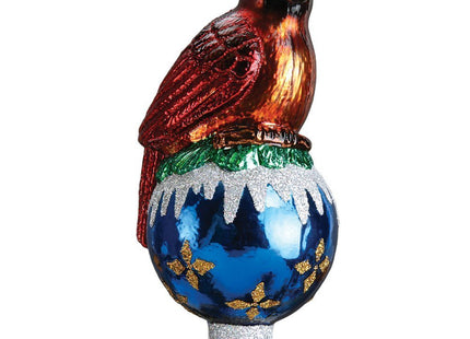 Old World Christmas Cardinal Tree Topper