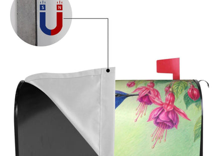 FATTTYCY Hummingbird Bird Mailbox Covers Magnetic