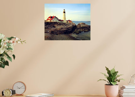 Impact Posters Gallery Portland Maine Head Lighthouse Scenic Landscape Nature Wall Decor Art Print Poster (16x20)