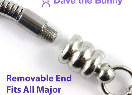 Dave The Bunny Lighthouse Friendship Nautical Snake Chain Charm Bracelet