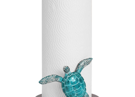 Turtle Paper Towel Holder Coastal House Decor Kitchen Beach Nautical Ocean