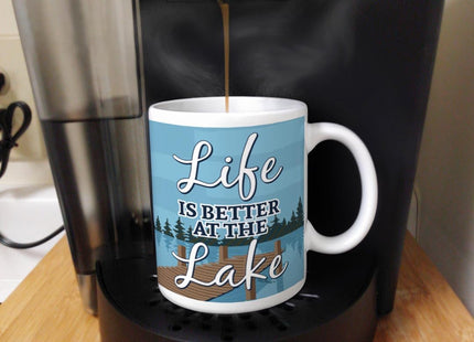 ThisWear Life Is Better at the Lake 11oz Coffee Mug - 1 Pack