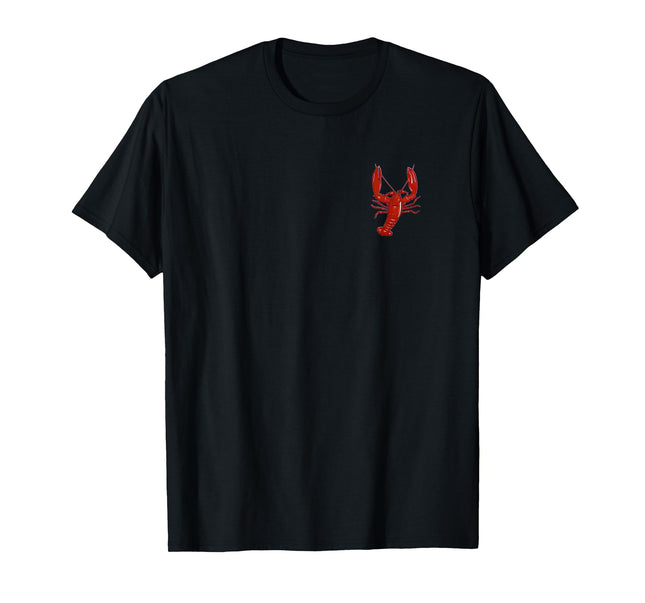 Red Maine Lobster Classic Design Nautical Boating T-Shirt