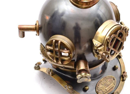 Handmade Nautical Diving Helmet Divers Royal Navy Diving Helmet Black Finish Perfect Nautical Gift for Him ~ Gift Item