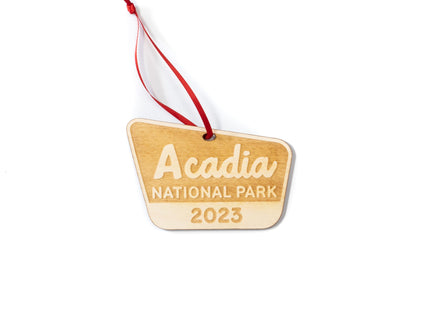 National Park Ornament (Acadia)
