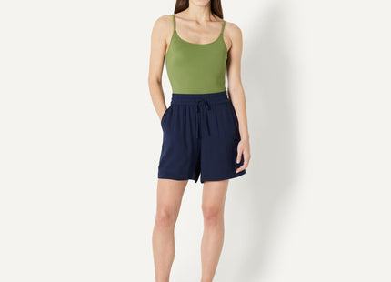 Amazon Essentials Women's Thin Strap One-Piece Swimsuit with Adjustable Straps, Olive, X-Small