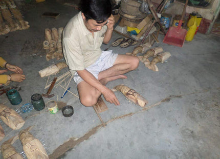 Hand Made Bamboo Model Big Lobster for Wall Decoration 31" Already Build with Couple Simple Easy Assembly Require