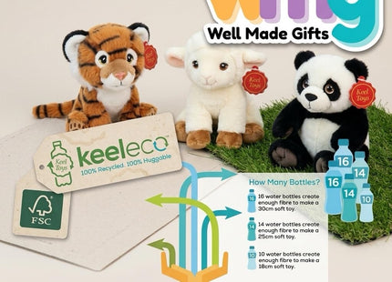 Deluxe Paws 100% Recycled Plush Eco Toys (Squirrel)
