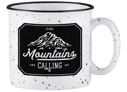 Santa Barbara Design Studio SIPS Drinkware Ceramic Campfire Mug, 13-Ounce, Calling