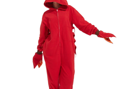 AnmHIwcte Lobster Costume Onesie Adult Halloween Jumpsuit Womens